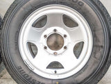 ブリヂストン V600 195/80R15 107/105L LT / S54A 6.0J+ 139.7-6穴 4本