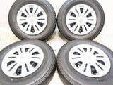 ブリヂストン V600 195/80R15 107/105 /日産純正 5.5J+ 139.7-6穴 4本