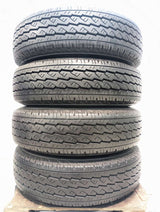 ブリヂストン V600 195/80R15 107/105 /日産純正 5.5J+ 139.7-6穴 4本