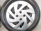 ヨコハマ ブルーアース 175/65R15 /トヨタ純正 WM 5.0J+ 100-4穴 4本
