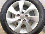 オートバックス OVERTAKE RV2 195/60R16 /日産純正 6.0J+45 114.3-5穴 4本