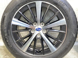 ミネルヴァ ラジアルF209 205/55R16 /スバル純正 6.5J+55 100-5穴 4本