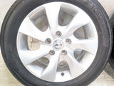 ヨコハマ ブルーアースES32 195/60R16 /日産純正 6.0J+45 114.3-5穴 4本