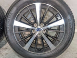 ヨコハマ ブルーアース ES32 205/55R16 /スバル純正 6.5J+55 100-5穴 4本