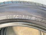 ヨコハマ ブルーアース-ES Es32 215/45R17 2本