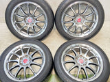 ダンロップ エナセーブ RV505 205/55R17 /WORK エモーション 11R 7.0J+53 114.3-5穴 4本