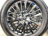 ヨコハマ ブルーアース E51 225/60R17 /トヨタ純正 6.5J+33 114.3-5穴 4本