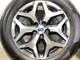 ブリヂストン NEWNO 225/60R17 /スバル純正 7.0J+48 114.3-5穴 4本
