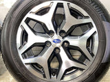 ブリヂストン NEWNO 225/60R17 /スバル純正 7.0J+48 114.3-5穴 4本