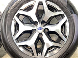 ブリヂストン NEWNO 225/60R17 /スバル純正 7.0J+48 114.3-5穴 4本