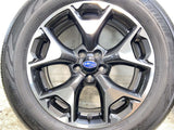 ヨコハマ ブルーアース RV-03 225/60R17 /スバル純正 7.0J+55 100-5穴 4本