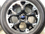 ヨコハマ ブルーアース E70GZ 225/60R17 /スバル純正 7.0J+55 100-5穴 4本