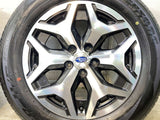 ブリヂストン デューラー H/P スポーツ 225/60R17 /スバル純正 7.0J+48 114.3-5穴 4本