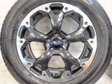 ダンロップ グラントレック PT5 225/60R17 /スバル純正 7.0J+55 100-5穴 4本