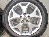 グッドイヤー エフィシェントグリップ RVF02 225/55R17 /トヨタ純正 7.0J+50 114.3-5穴 4本