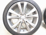 ヨコハマ ブルーアース RV-02 215/45R17 /スバル純正 7.5J+55 100-5穴 4本