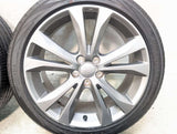 ヨコハマ ブルーアース RV-02 215/45R17 /スバル純正 7.5J+55 100-5穴 4本