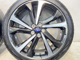 ヨコハマ アドバン スポーツ V105 225/40R18 /スバル純正 7.5J+55 100-5穴 4本