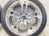 ブリヂストン LUFT RV 225/45R18 / TMW 7.5J+48 114.3-5穴 4本