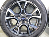 ヨコハマ ブルーアースXT AE61 225/55R18 /スバル純正 7.0J+48 114.3-5穴 4本