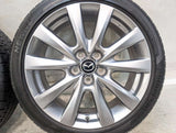 ブリヂストン NEWNO 215/45R18 /マツダ純正 7.0J+45 114.3-5穴 4本