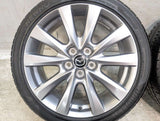 ブリヂストン NEWNO 215/45R18 /マツダ純正 7.0J+45 114.3-5穴 4本