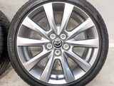 ブリヂストン NEWNO 215/45R18 /マツダ純正 7.0J+45 114.3-5穴 4本