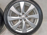 ファルケン ジークスZE310 215/45R18 /三菱純正 7.0J+46 114.3-5穴 4本