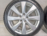 ファルケン ジークスZE310 215/45R18 /三菱純正 7.0J+46 114.3-5穴 4本