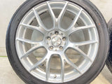 ヨコハマ AVID ENVIGOR 245/45R19 /RAYS HOMURA 8.0J+38 114.3-5穴 4本