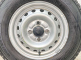 ダンロップ ウィンターマックス SV01 145/80R12 80/78LT /ダイハツ純正 4.0J+ 100-4穴 4本