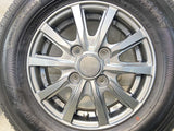 ヨコハマ アイスガード iG91 145/80R12 80/78LT / GRASS 3.5J+45 100-4穴 4本
