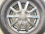 ヨコハマ アイスガード iG91 145/80R12 80/78LT / GRASS 3.5J+45 100-4穴 4本