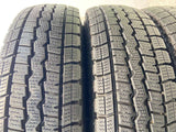 ダンロップ ウィンターマックス SV01 145/80R12 80/78 LT / TOPY M74 3.5J+ 100-4穴 4本