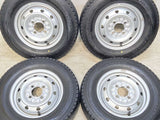 ダンロップ ウィンターマックス SV01 145/80R12 80/78LT / TOPY M74 3.5J+ 100-4穴 4本