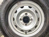 ダンロップ ウィンターマックス SV01 145/80R12 80/78LT / JECT T3 3.5J+ 100-4穴 4本