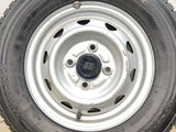 ブリヂストン W300 145/80R12 80/78LT / JECT T3 3.5J+ 100-4穴 4本