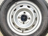 ブリヂストン W300 145/80R12 80/78LT / JECT T3 3.5J+ 100-4穴 4本