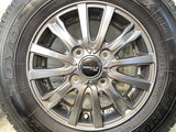 トーヨータイヤ デルベックス 934 145/80R12 80/78LT / SIBILLA 3.5J+44 100-4穴 4本
