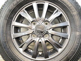 トーヨータイヤ デルベックス 934 145/80R12 80/78LT / SIBILLA 3.5J+44 100-4穴 4本