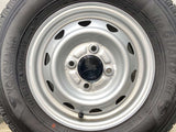 ヨコハマ アイスガード iG91 145/80R12 80/78LT / キャロウィン T3 3.5J+ 100-4穴 4本