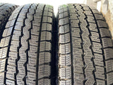 ダンロップ ウィンターマックス SV01 145R12 6PR / キャロウィン T3 3.5J+ 100-4穴 4本