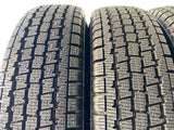 ブリヂストン W300 145/80R12 80/78LT / SCHWARZ MV M74 3.5J+ 100-4穴 4本