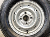 ダンロップ ウィンターマックス SV01 145/80R12 80/78LT / TOPY E46 3.5J+ 100-4穴 4本