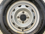 ブリヂストン W300 145/80R12 80/78LT / JECT T3 3.5J+ 100-4穴 4本
