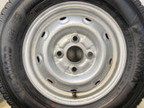 ヨコハマ アイスガード iG91 145/80R12 80/78LT / TOPY E46 3.5J+ 100-4穴 4本