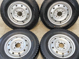 ダンロップ ウィンターマックス SV01 145/80R12 80/78LT / TOPY M74 3.5J+ 100-4穴 4本