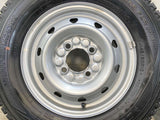 ダンロップ ウィンターマックス SV01 145/80R12 80/78LT / TOPY M74 3.5J+ 100-4穴 4本