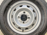 ブリヂストン W300 145/80R12 80/78LT / JECT T3 3.5J+ 100-4穴 4本