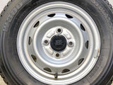 ブリヂストン W300 145/80R12 80/78LT / JECT T3 3.5J+ 100-4穴 4本
